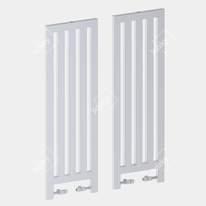 MyNewDress Heated Towel Rail 3D model image 5