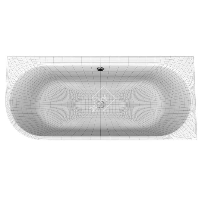 Kolpa-San Dream SP Corner Tub 3D model image 4
