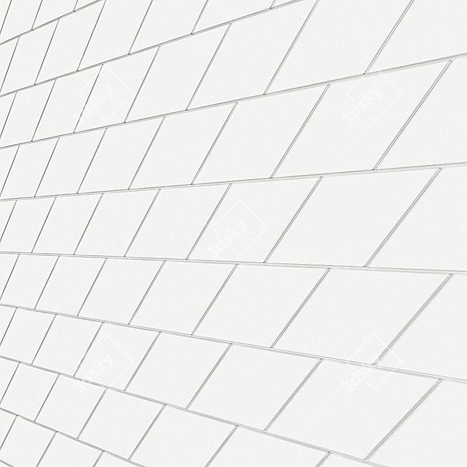 Bondi Diamond: Luxurious 7-Color Collection 3D model image 1