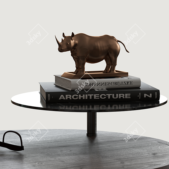 Modern Office Furniture Set 3D model image 5