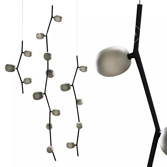 Modern Hanging Lamps Collection 3D model image 3