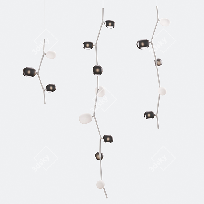 Modern Hanging Lamps Collection 3D model image 4