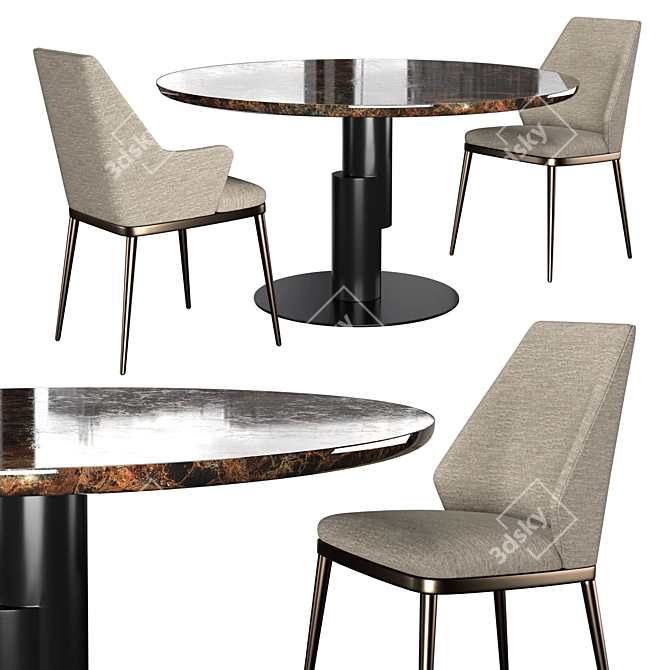 Elevated Elegance: Bonaldo Innesti Mida 3D model image 1