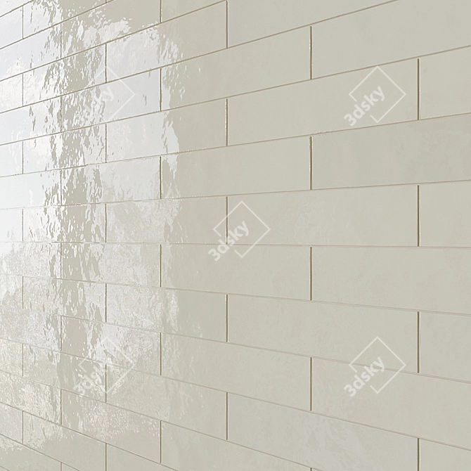 Brick Bliss: 5 Shades of Brooklyn 3D model image 2
