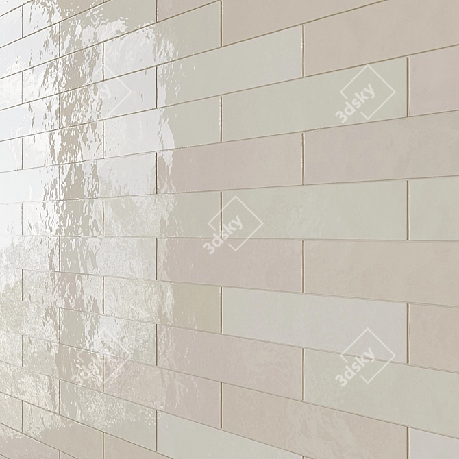 Brick Bliss: 5 Shades of Brooklyn 3D model image 4
