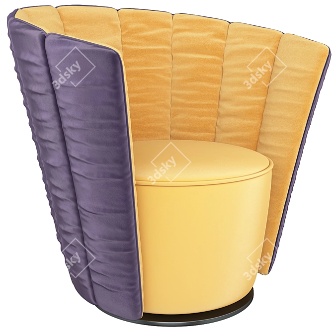 Sogood Jori Armchair: Stylish & Comfortable 3D model image 3