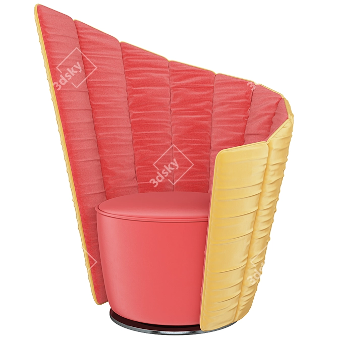 Sogood Jori Armchair: Stylish & Comfortable 3D model image 5