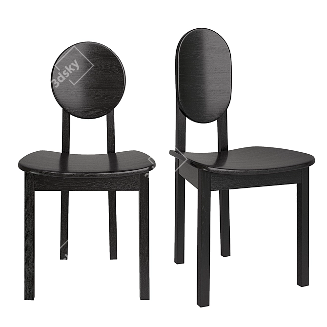Tribal Chairs - La Redoute Interiors 3D model image 1