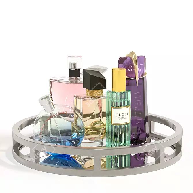 Luxury Designer Fragrances - Alien Mugler, La Vie Est Belle, Libre YSL & More 3D model image 1