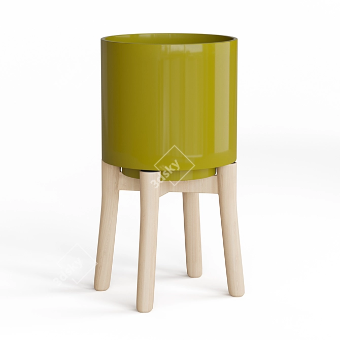 Florian Planter with Gelvei Legs 3D model image 4