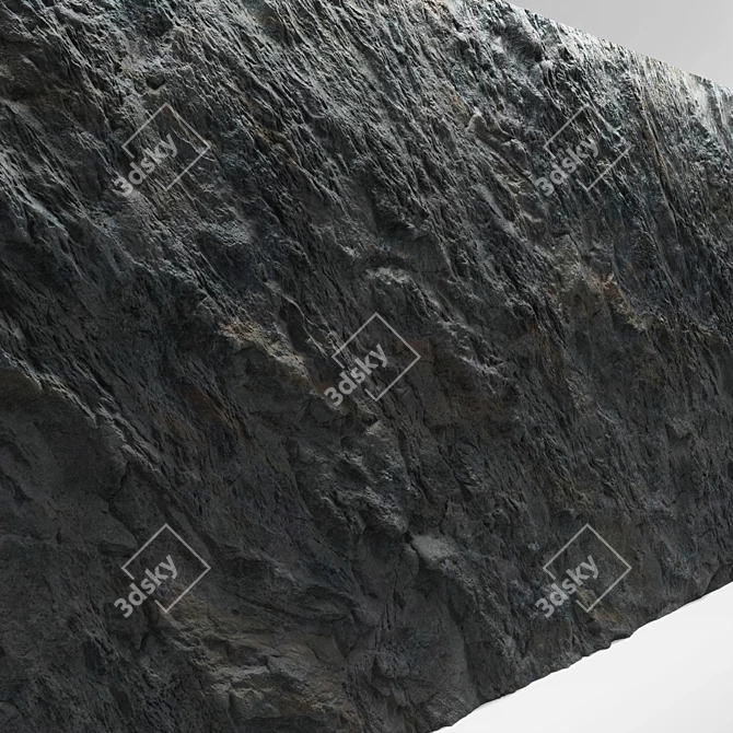 Premier Stone Wall: High-quality Material & Textures 3D model image 5