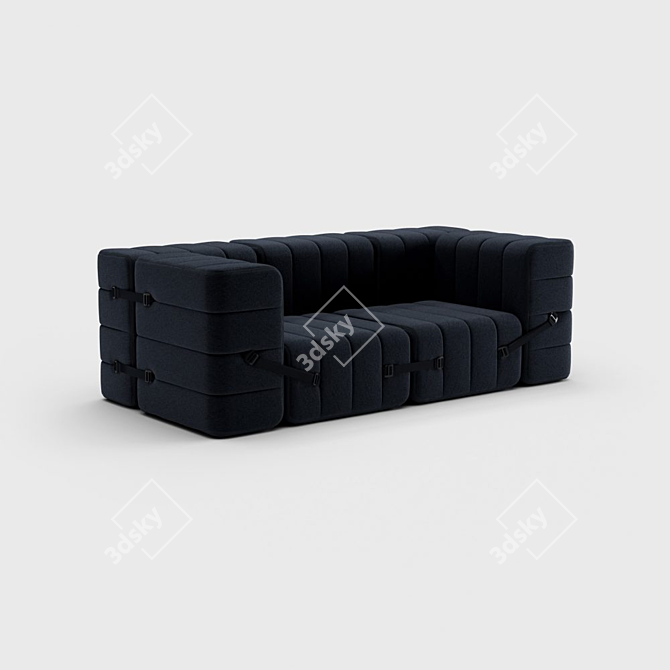 Modular Curt Sofa Set 3D model image 6