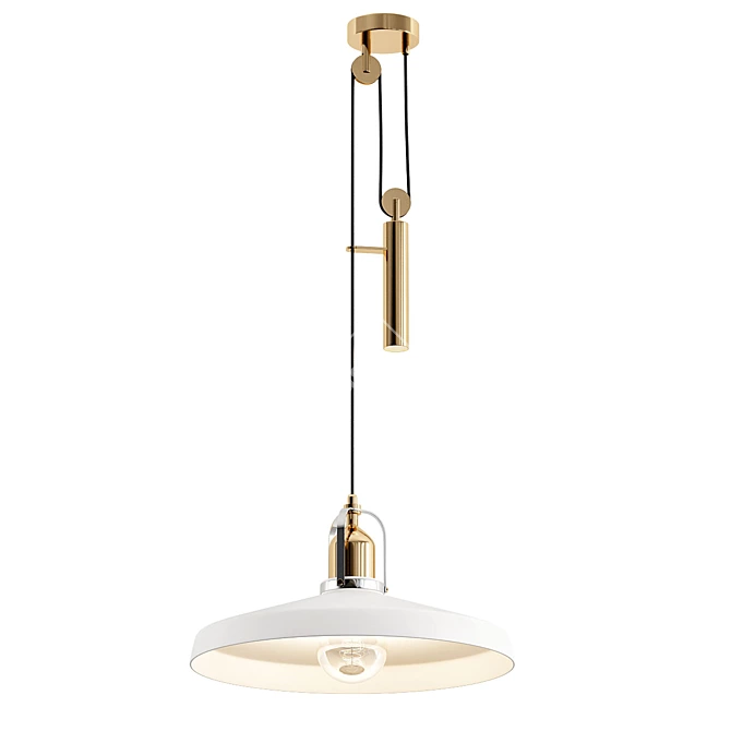 Elegant Holt Pendant for Stylish Interiors 3D model image 1