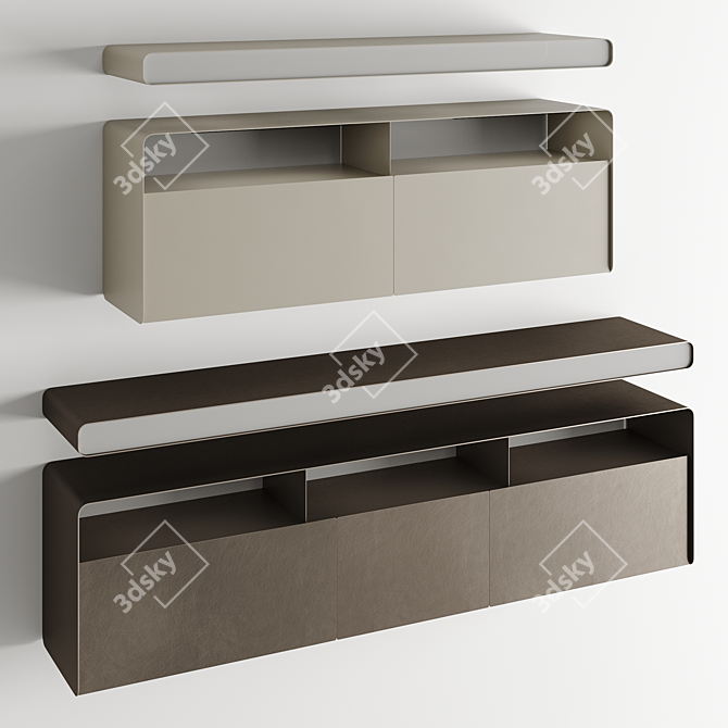 Modular Elegance: FLOU FOGLIO 2022 3D model image 1