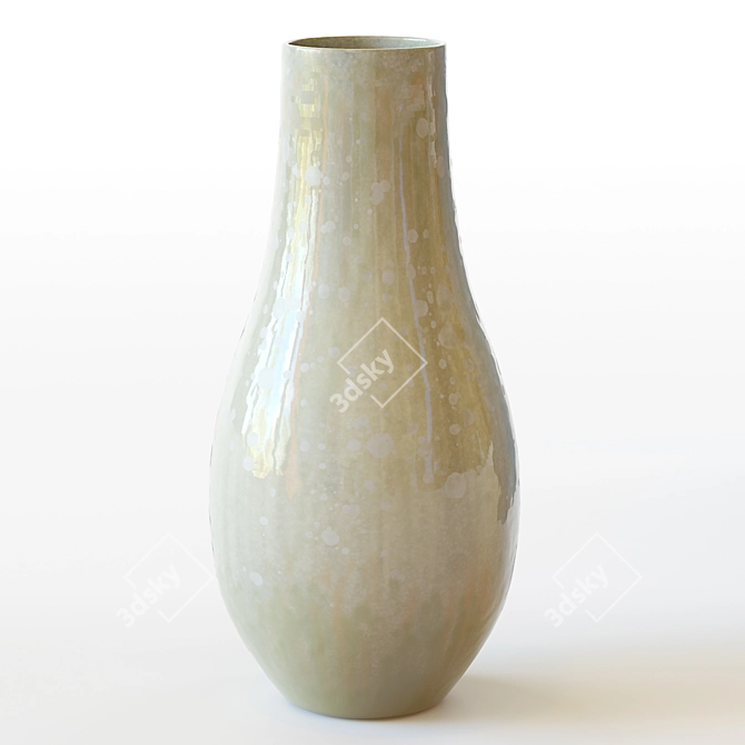 Reactive Glaze Large Floor Vases - West Elm 3D model image 2