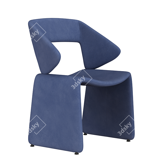 Elegant Suit Chair by Artifort 3D model image 2