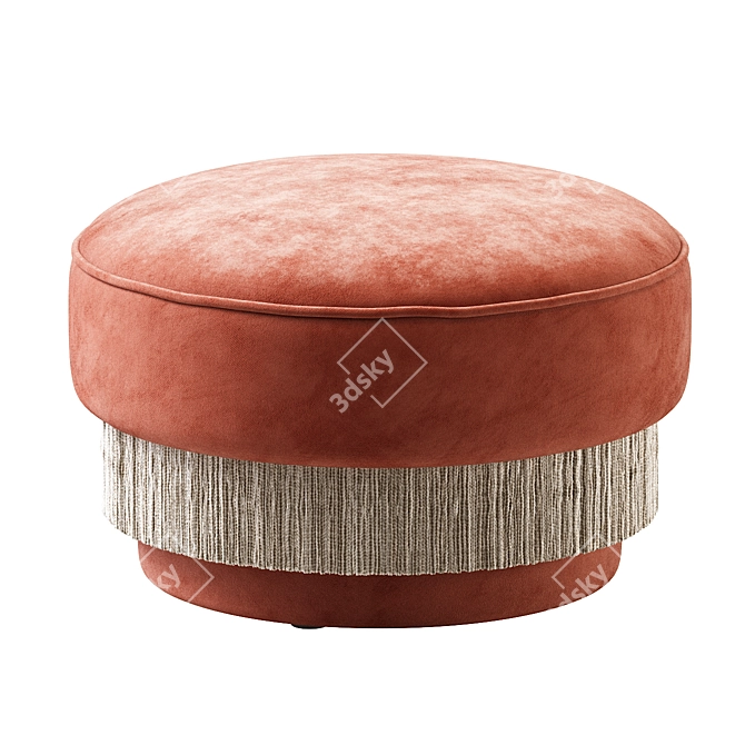 Elegant Ottoman Delight 3D model image 4
