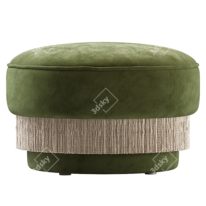 Elegant Ottoman Delight 3D model image 6