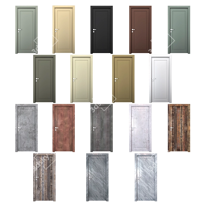 NEO CLASSIC Interior Doors (Holz) 3D model image 2