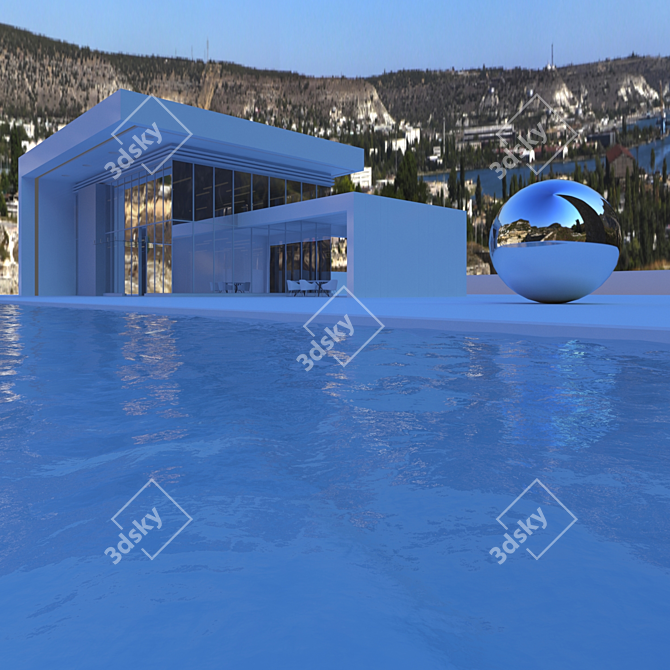 Title: HDRI 90: Daylight Illumination in Crimea 3D model image 4