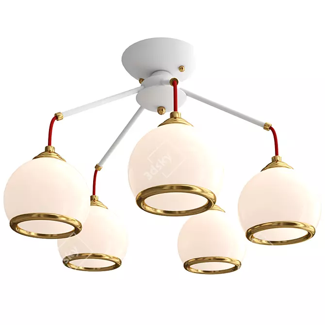 Allegra H107-5 | 55cm Diameter | 16,032 Polys | 16,540 Verts 3D model image 1