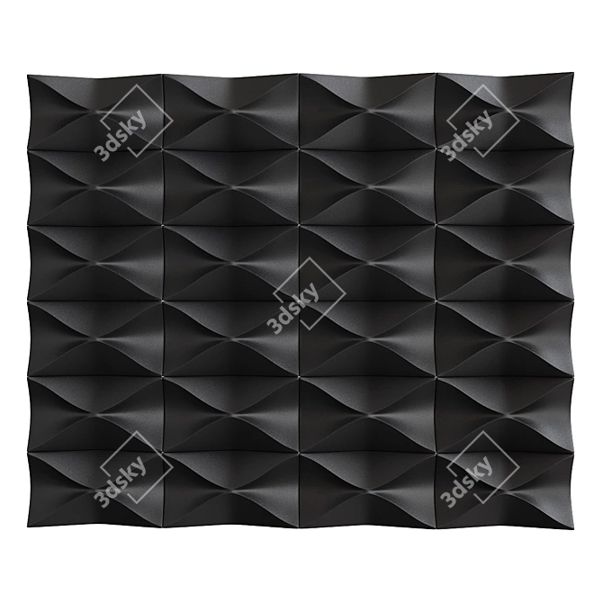 Elevate Your Space: 3D Decorative Wall Panels 3D model image 1