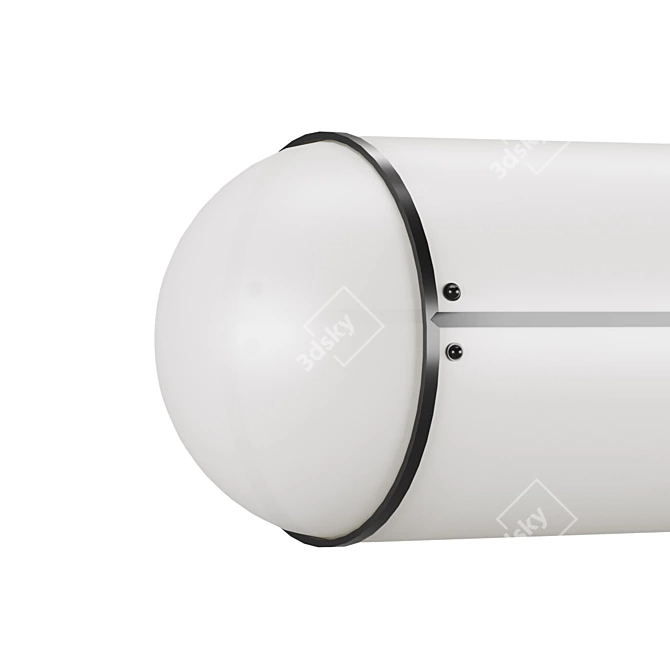 LED Baton Suspension Light 3D model image 5