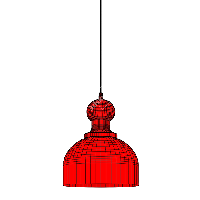 Adjustable Height Chandelier | Spazio K-Series 3D model image 4