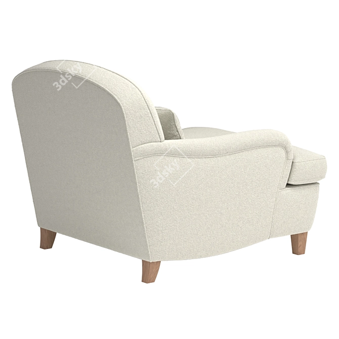 Elegant Tosconova Clayton Sofa 3D model image 4
