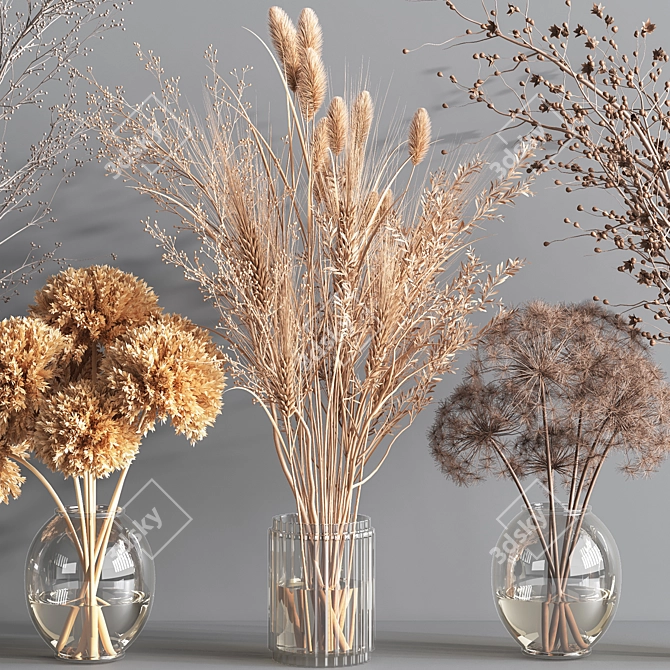 Collaction Plants Bouquet VRay 3D model image 5