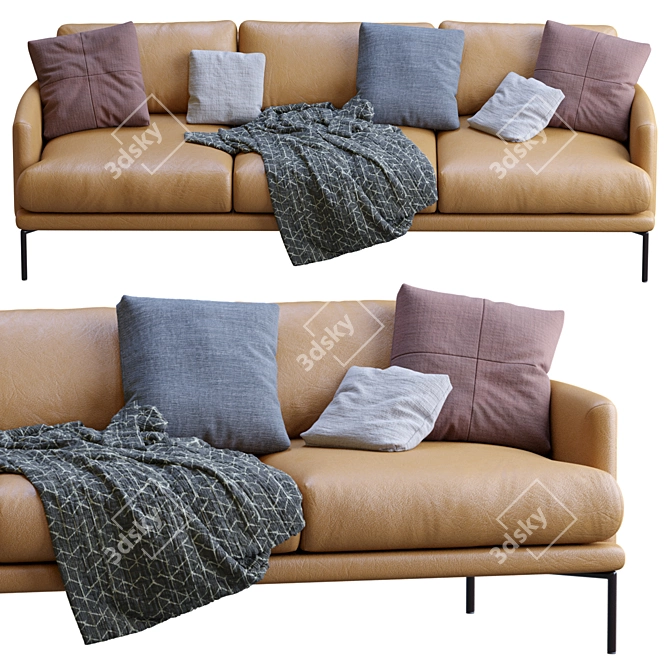 Modern Rave Sofa by LaForma 3D model image 7