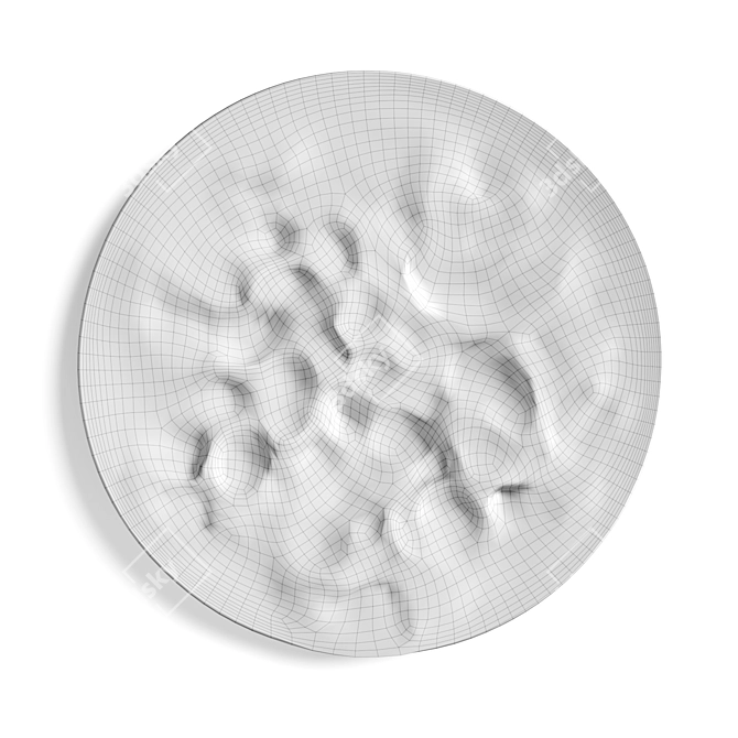  Astral Variation Metal Wall Panel 3D model image 5