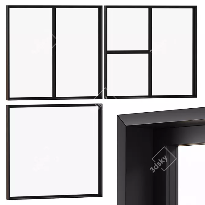 Uniquely Customizable Stained Glass Windows 3D model image 1