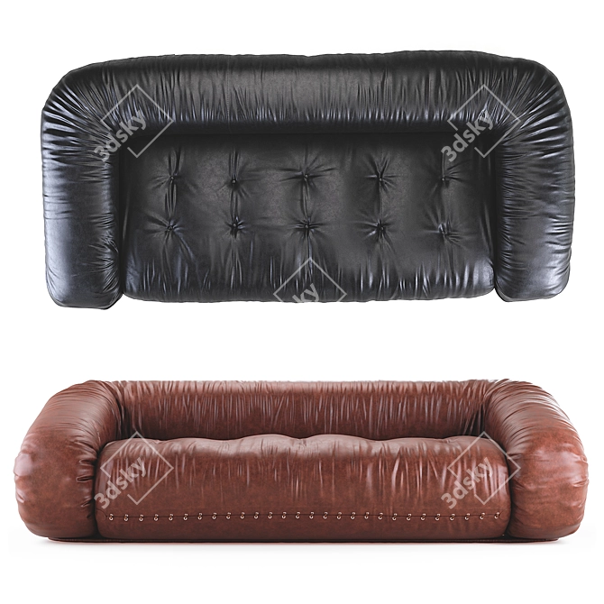Italian Icon: Giovannetti Anfibio Sofa 3D model image 3