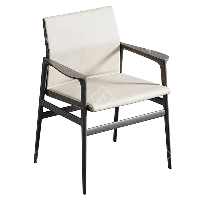 Sleek and Stylish Poliform Chairs 3D model image 3