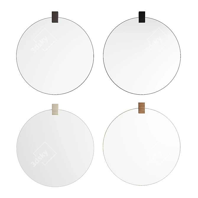 Modern Mirror Construction Kit | ZL 04 3D model image 4