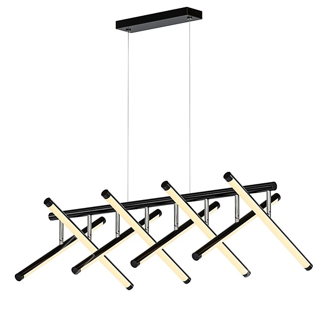 Metrix 8: Modern Pendant Lighting 3D model image 1