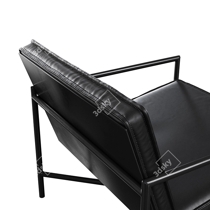 Sophisticated Handvark Lounge Chair 3D model image 2