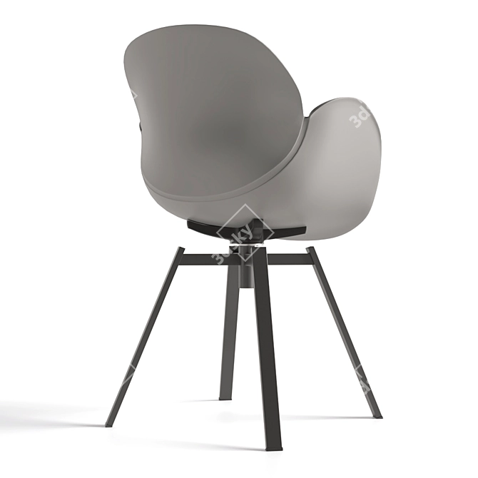 Stylish Rezeda Armchair: Comfort Meets Elegance 3D model image 3