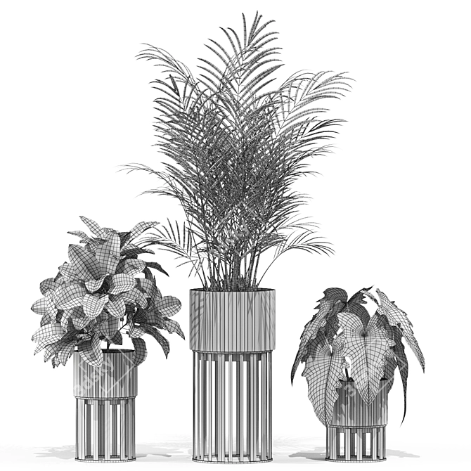 Botanical Bliss: 607 Stunning Plants 3D model image 4