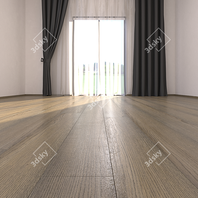 Maracuja Parquet Floor 3D model image 2