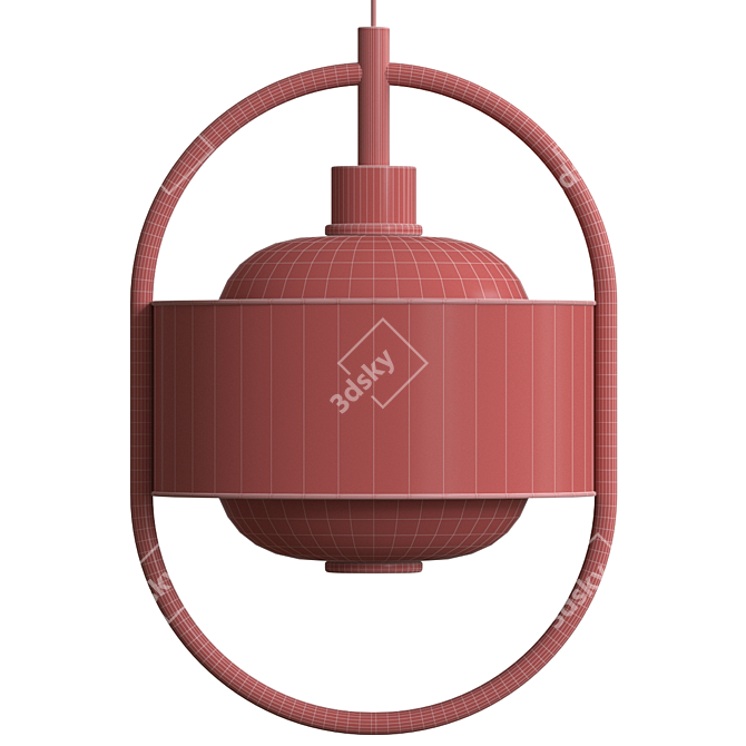 Modern LED Pendant Lamp 3D model image 2