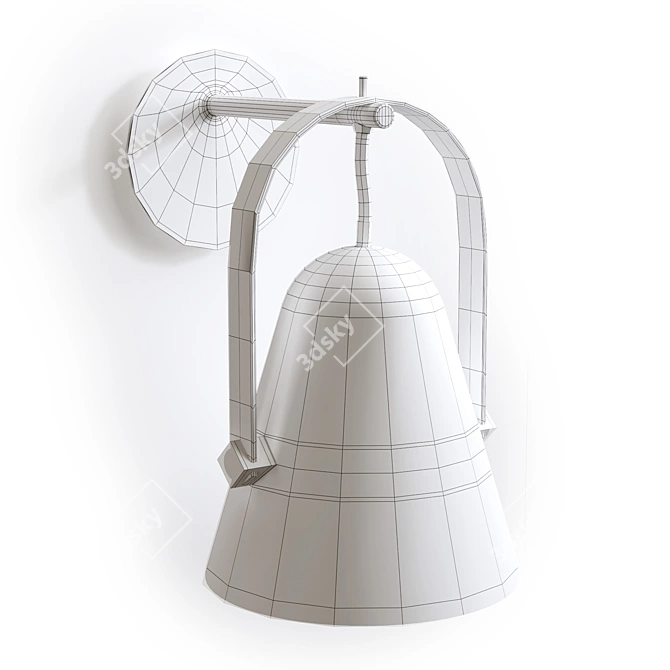 Gabi Wall Lamp - Simple and Stylish Lighting 3D model image 2