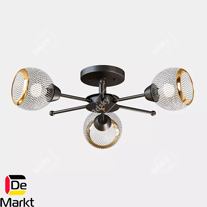 DeMarkt City Vita Pendant Light 3D model image 2