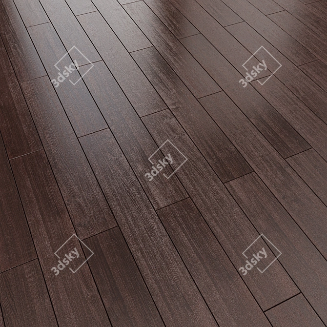 Linear Shift Parquet - No. 19 3D model image 1