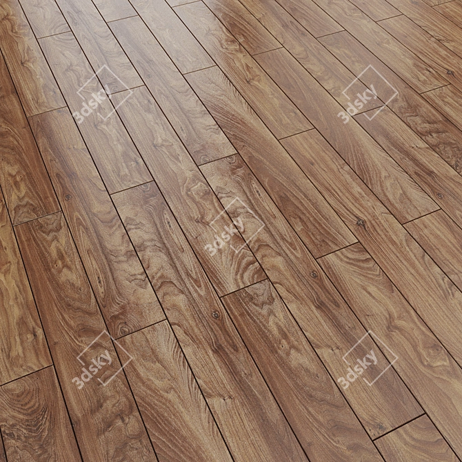 Linear Shift Parquet: No. 21 3D model image 1