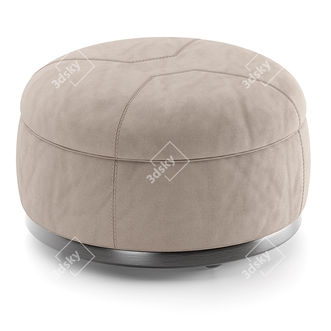 Luxury Minotti Tuffet Pouf 3D model image 2