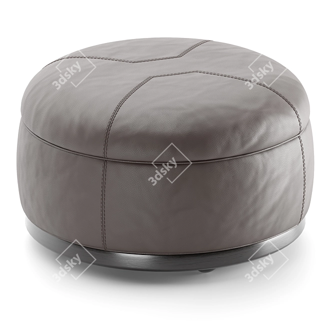 Luxury Minotti Tuffet Pouf 3D model image 3