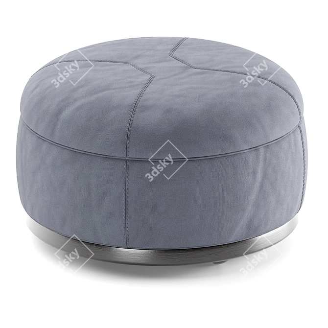 Luxury Minotti Tuffet Pouf 3D model image 4