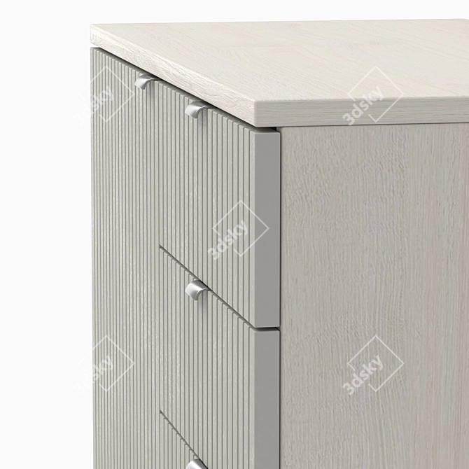 Chess No. 1: Small Red Chest 3D model image 12
